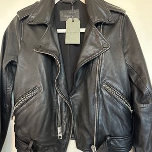 Balfern Leather Biker Jacket